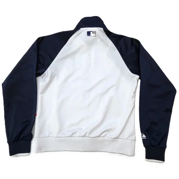 Therma Base Majestic New York Yankees MLB Baseball Full Zip-Up Jacket Sz S - Picture 2 of 11